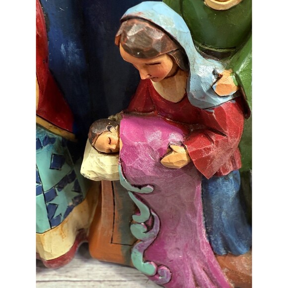 Jim Shore 2014 "The Nativity Story" Storybook Bethlehem Christmas NIB RETIRED - Picture 12 of 17